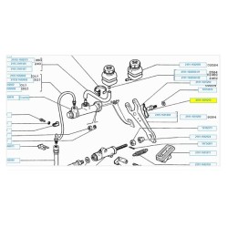 Skrutka vidlice spojky 2101-1601215