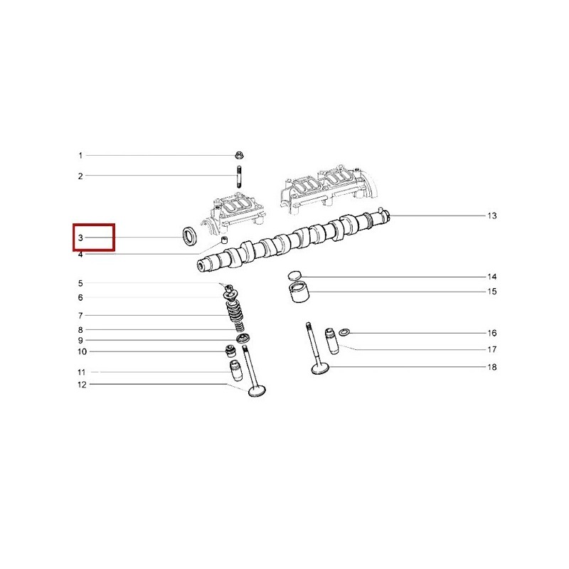 Simering kľukovky predný aj vačkovky 2108-1005034