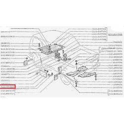 Dvierka palivovej nádrže 2121-5413010
