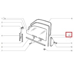 Tesnenie skla dverí NIVA 21213-6103298