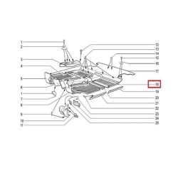 Podlahová guma do kufra 21213-5109044