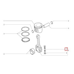Skrutka ojnice 21213-1004062
