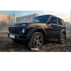 Vonkajší plastový lem Torbik Lada Niva Urban 3dv.TKN21U