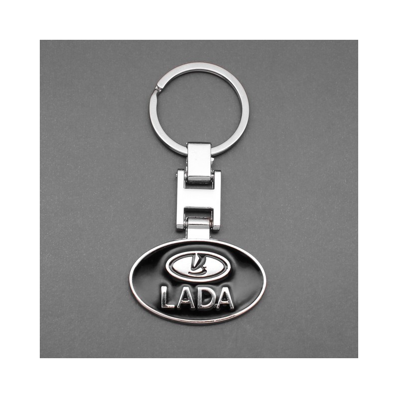 Kulcstartó fekete Lada