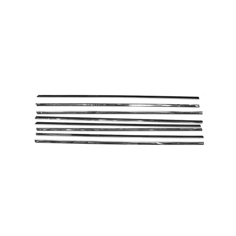 Moluri cromate pentru geam usi laterale set 8 buc 2101-6103472+73