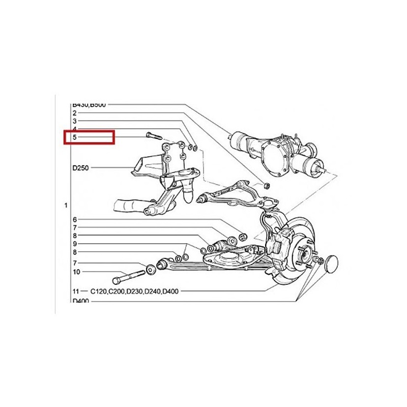 Tengelycsavar M12x1,25x70 16142721