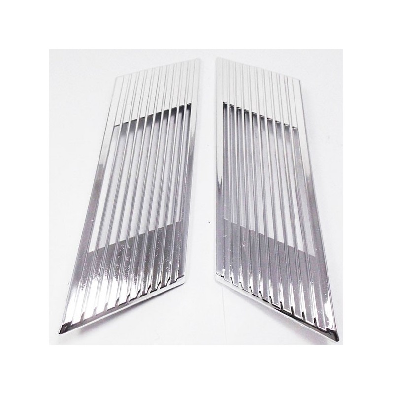 Grila de ventilatie deflector crom SET 2105-5701040+41