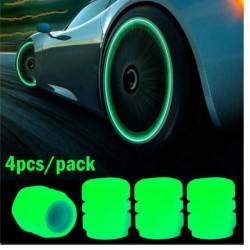 Set de 4 capace iluminate pentru supape