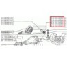Vymedzovací krúžok zadného diferenciálu 2,90mm 2101-2402087