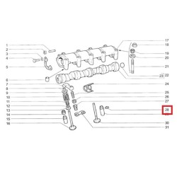 Szelepvezető rögzítőgyűrű 2101-1007035