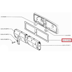 Tesnenie pod zadné svetlo 2101-3716080