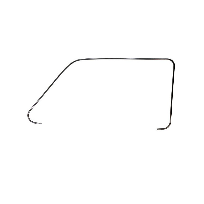 Lišta skla predných dverí pravá chrómová 21213-6103472