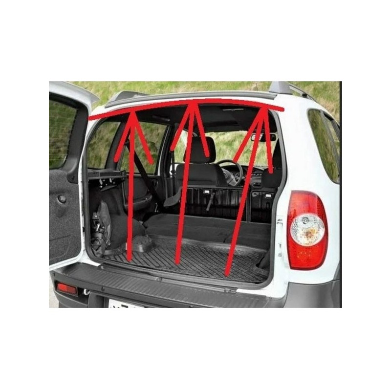 Tesnenie zadných dverí vrchné 2123-6307134