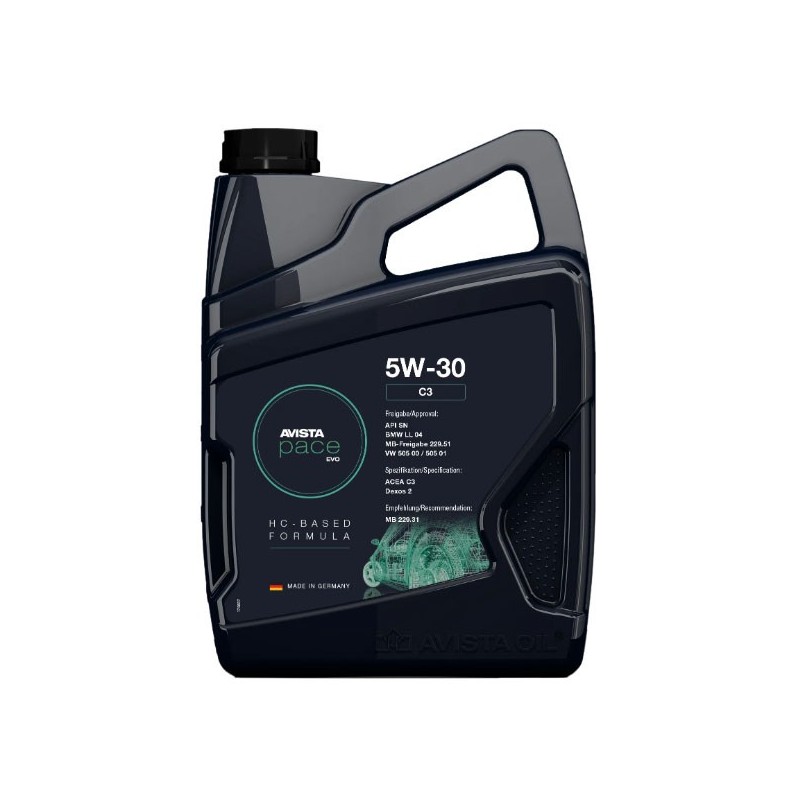 Motorový olej AVISTA PACE EVO C3 SAE 5W-30 5l
