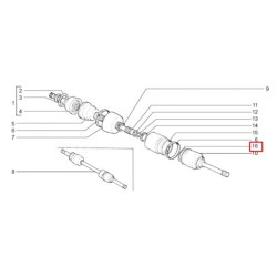 Poistný krúžok pre vnútorný kĺb 2121-2215086-10