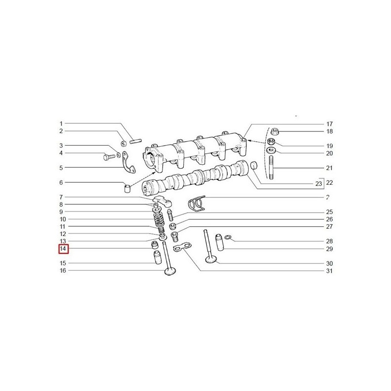 Szelep Simering AVTOVAZ 2108-1007026