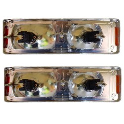 Zadní světlo pravé+levé SET chrom 21011-3716010+3716011